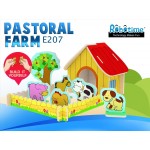 Pastoral Farm - Puzzle 3D din lemn